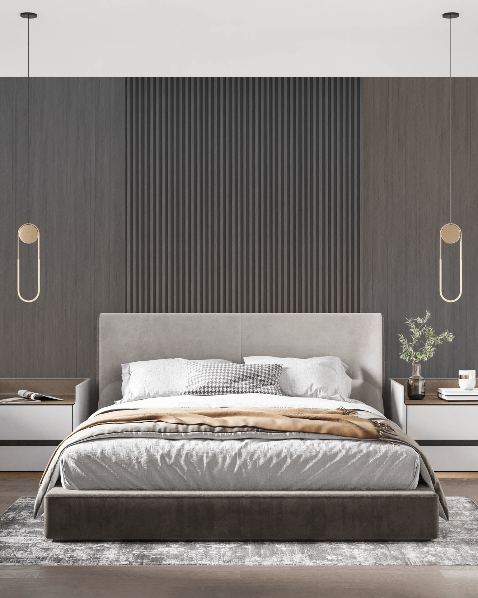 3D Panel Herringbone primena 2