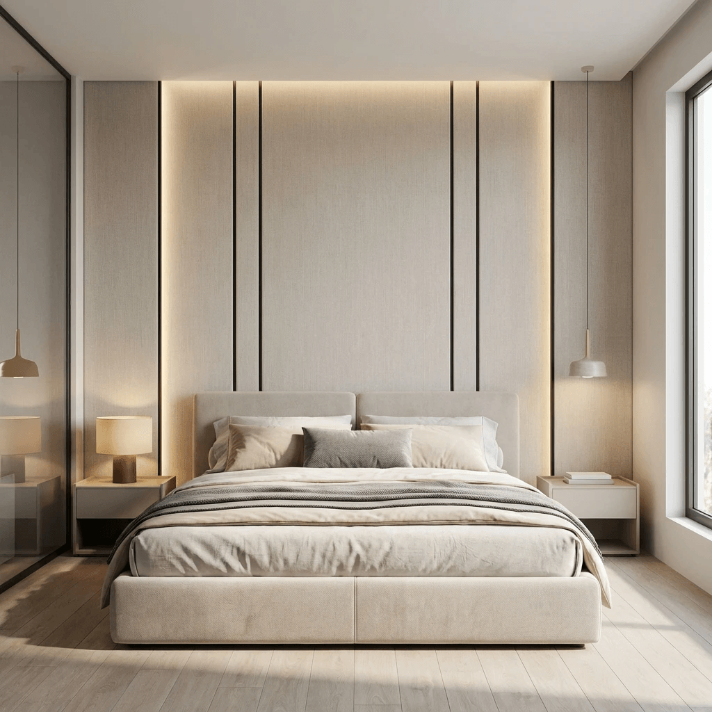 Carbon Panel Cloth spavaća soba