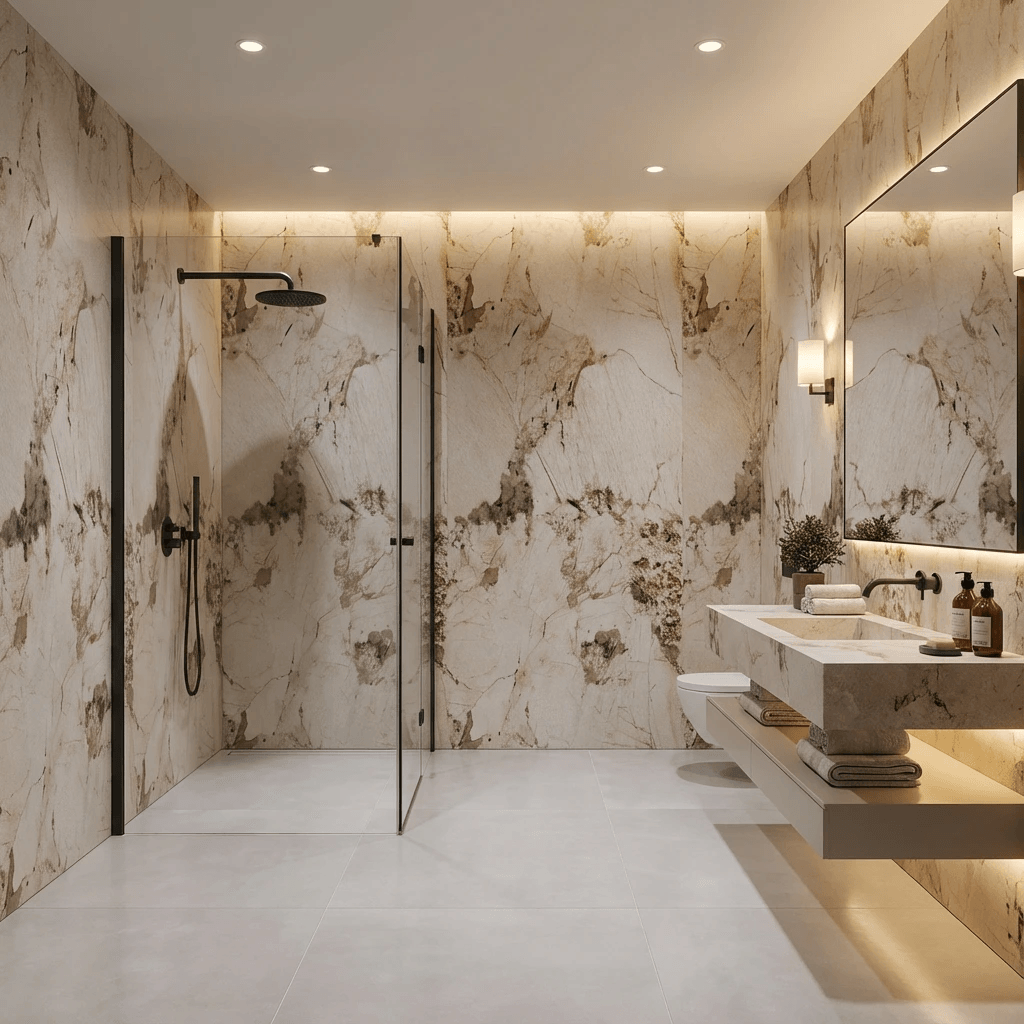 PVC Panel Breccia kupatilo