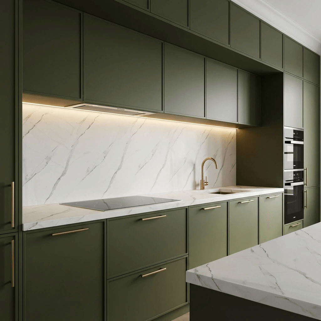 PVC Panel Calcata kuhinja