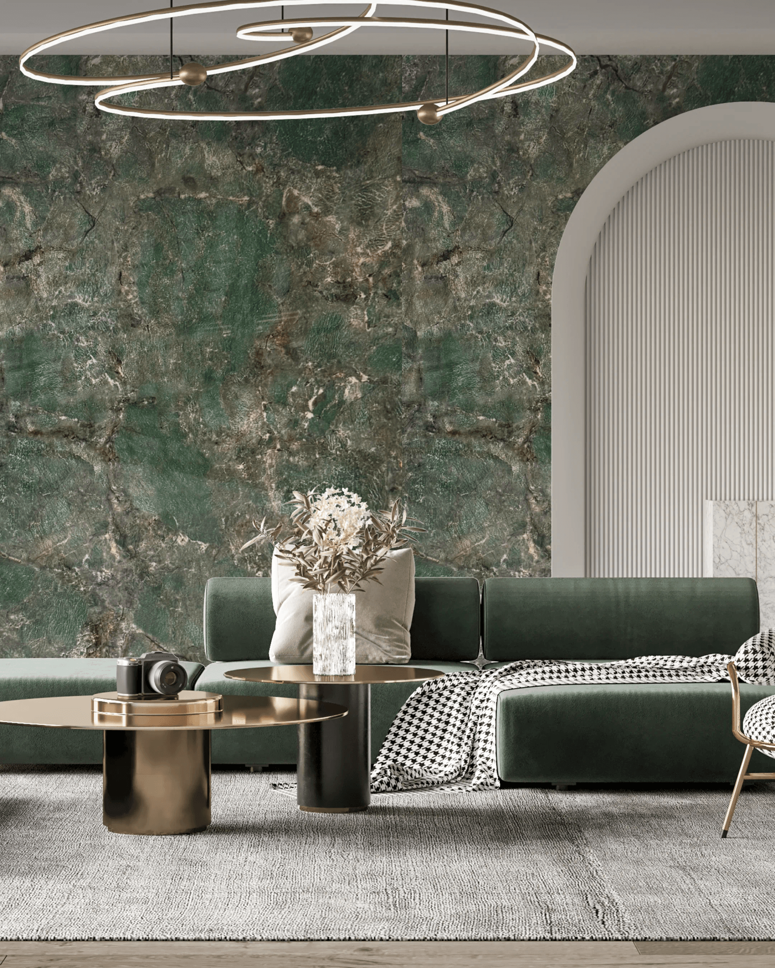 PVC Panel Green primena