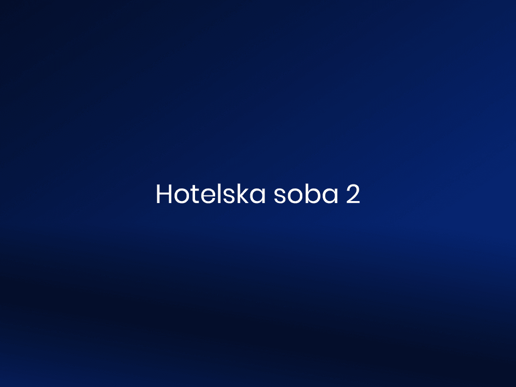 Hotelska soba 2